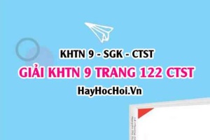 Giải KHTN 9 trang 122 Chân trời sáng tạo SGK